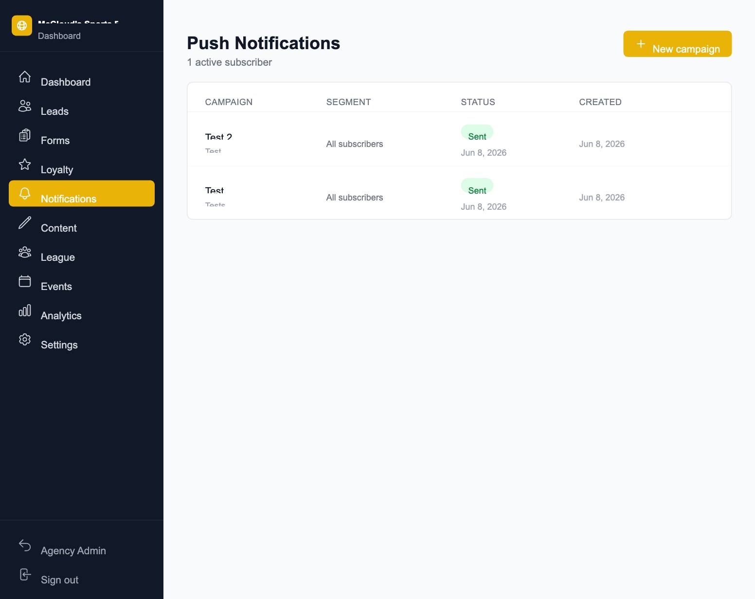 Push Notifications